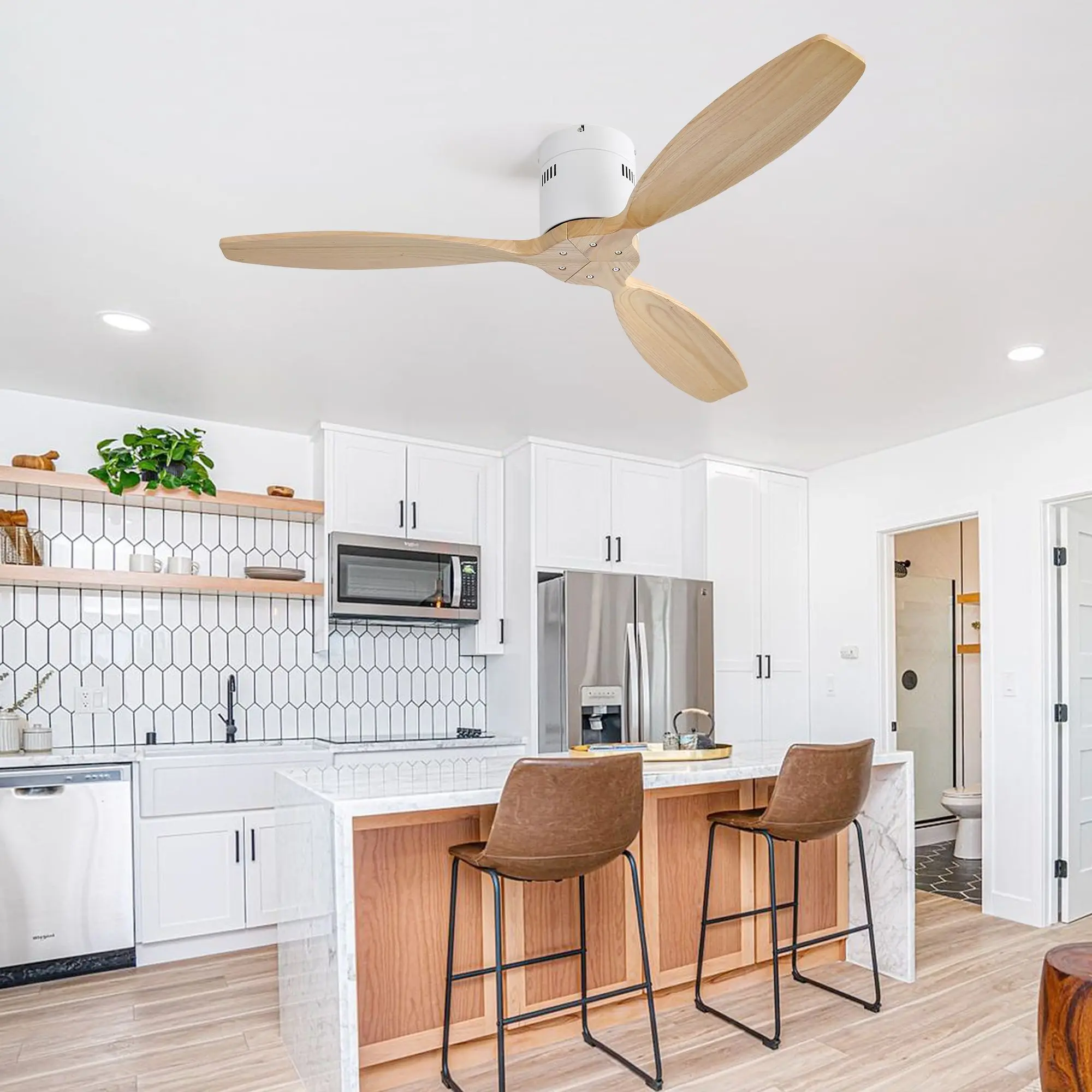 Ceiling Fan, 52-Inch, 60 W, Wood - detail 8
