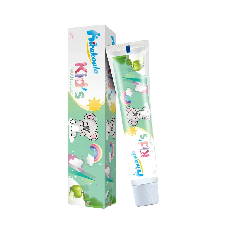 light mint toothpaste