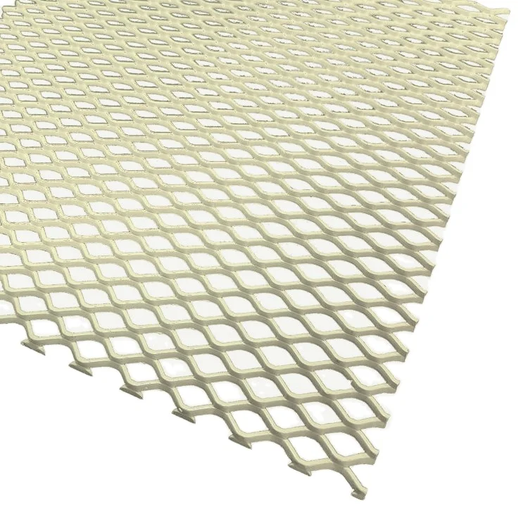 Powder Coated Steel Expanded Metal Mesh Stretched Metal Directly From