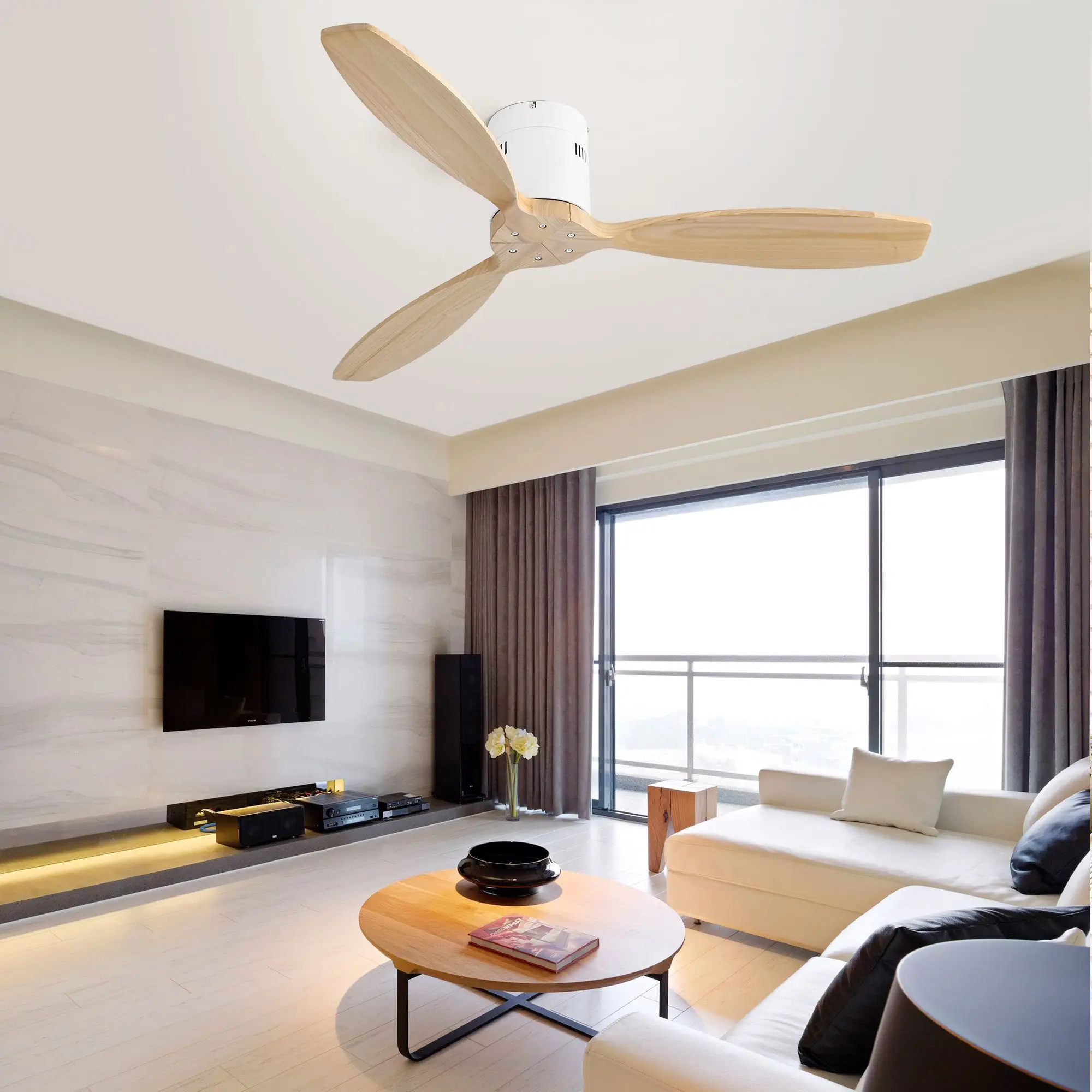 Ceiling Fan, 52-Inch, 60 W, Wood - detail 10