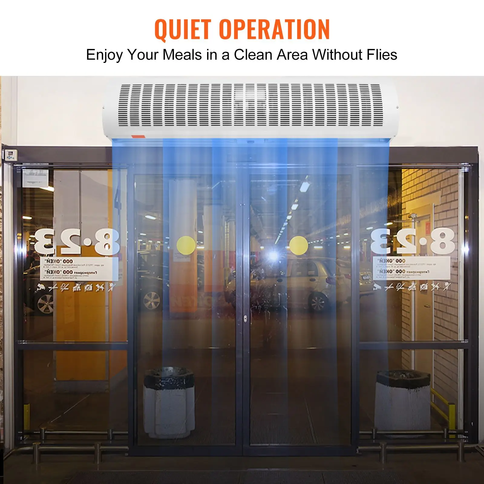 Air Curtain, 48", 1650CFM, Wall - detail 6