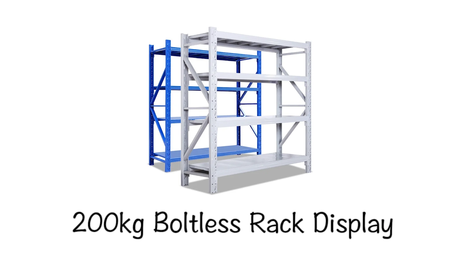 Mracking Boltless Shelf Warehouse Shelving Medium Duty Garage Storage