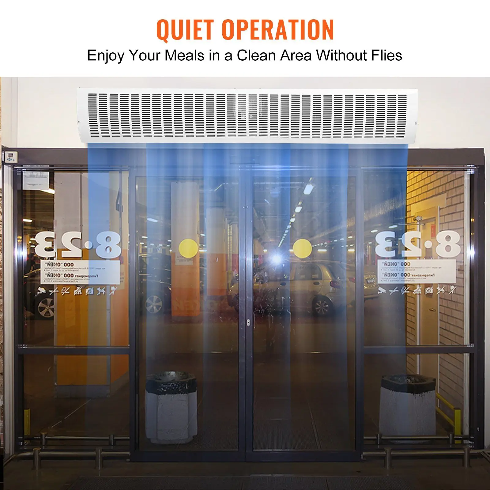 Air Curtain, 60", 2100CFM, Wall - detail 6