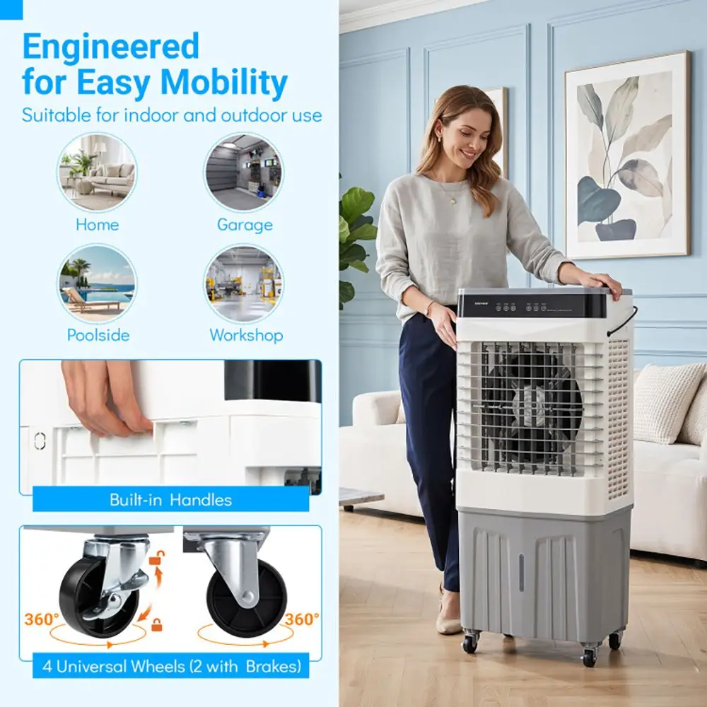Evaporative Portable Air Cooler, 2100, CFM, 3-in-1 - detail 12