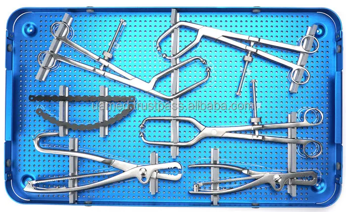 Basic Orthopedic Pelvic Reconstruction Plate Instrument Set Surgical