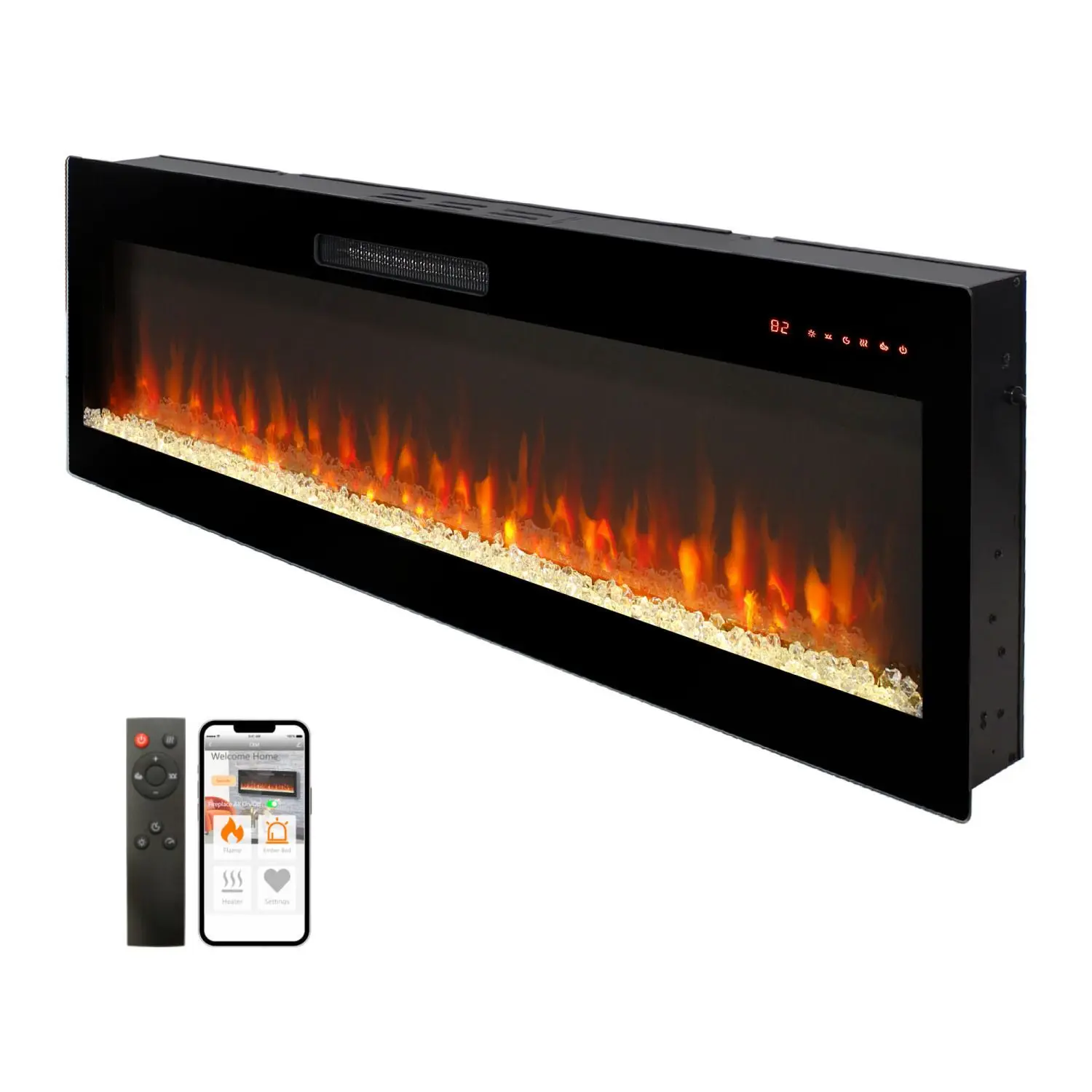 Electric Fireplace, 50", D0100X3241T - detail 2