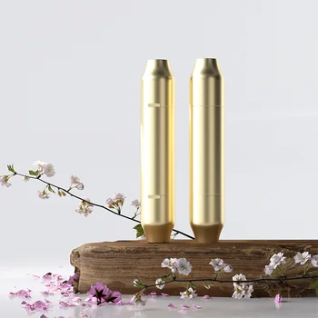 Luxury design gold pump silver pump bottle travel bottling disposable skincare face care 30ml syringe bottle