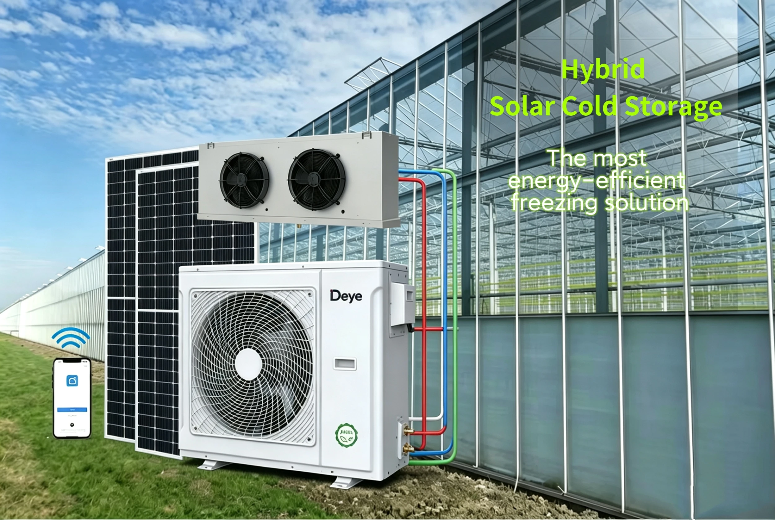 Condensing Unit, Solar, AC 220V~240V, > 1000W - detail 2