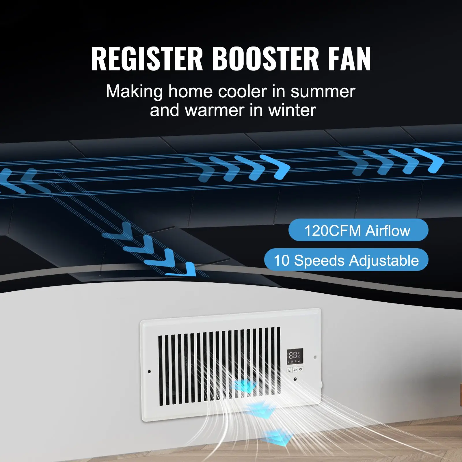 Design Register Booster Fan, D0100X3ITAP - detail 8