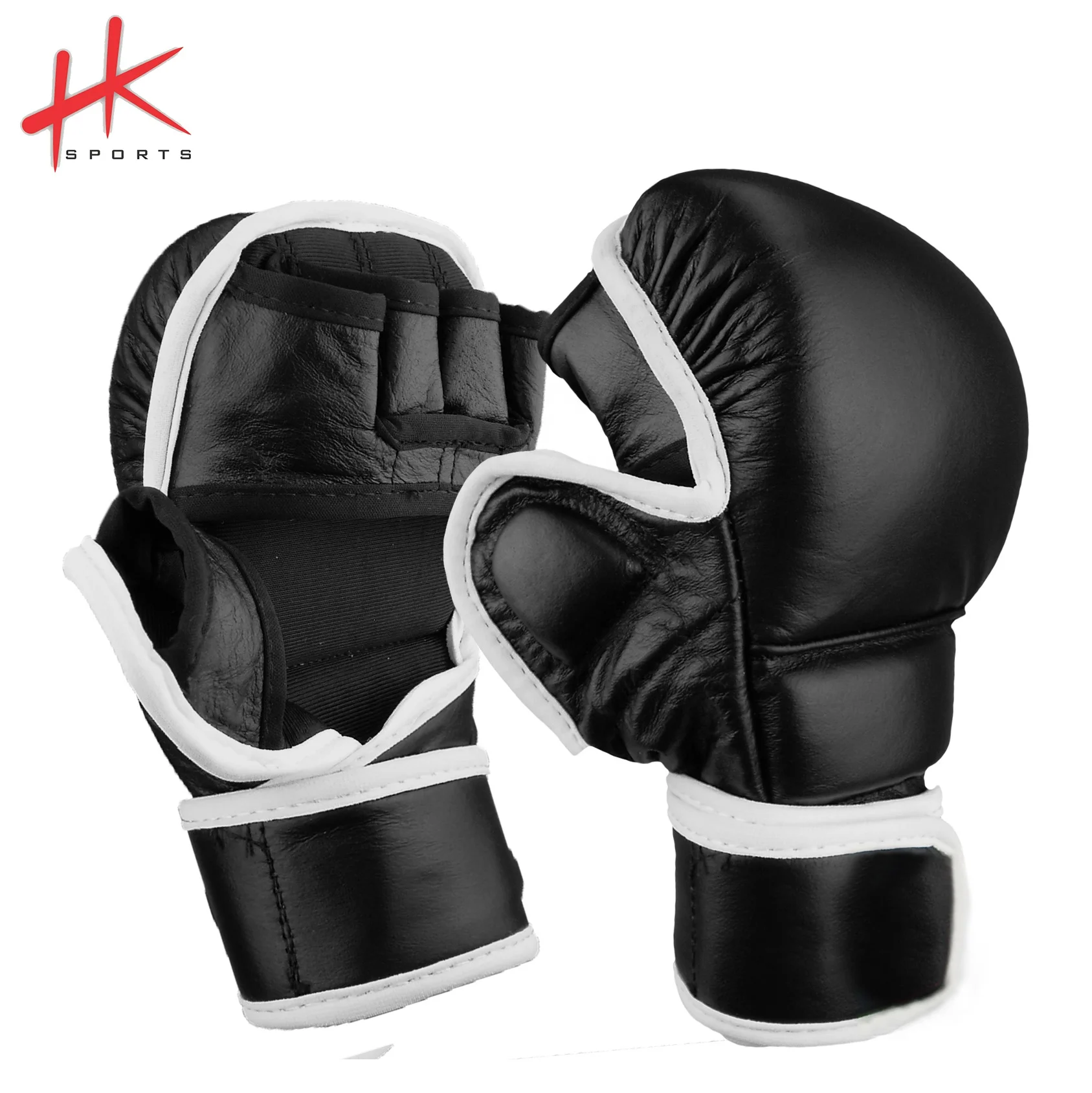 MMA UFC Boxing Gloves Grappling Punching Bag Training  Fight Sparring PU Leather 