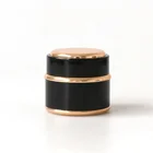 E-better Empty Luxury Bamboo Cream Jar 30ml 50ml Plastic Cosmetic Nail Polish Packaging Jar Container