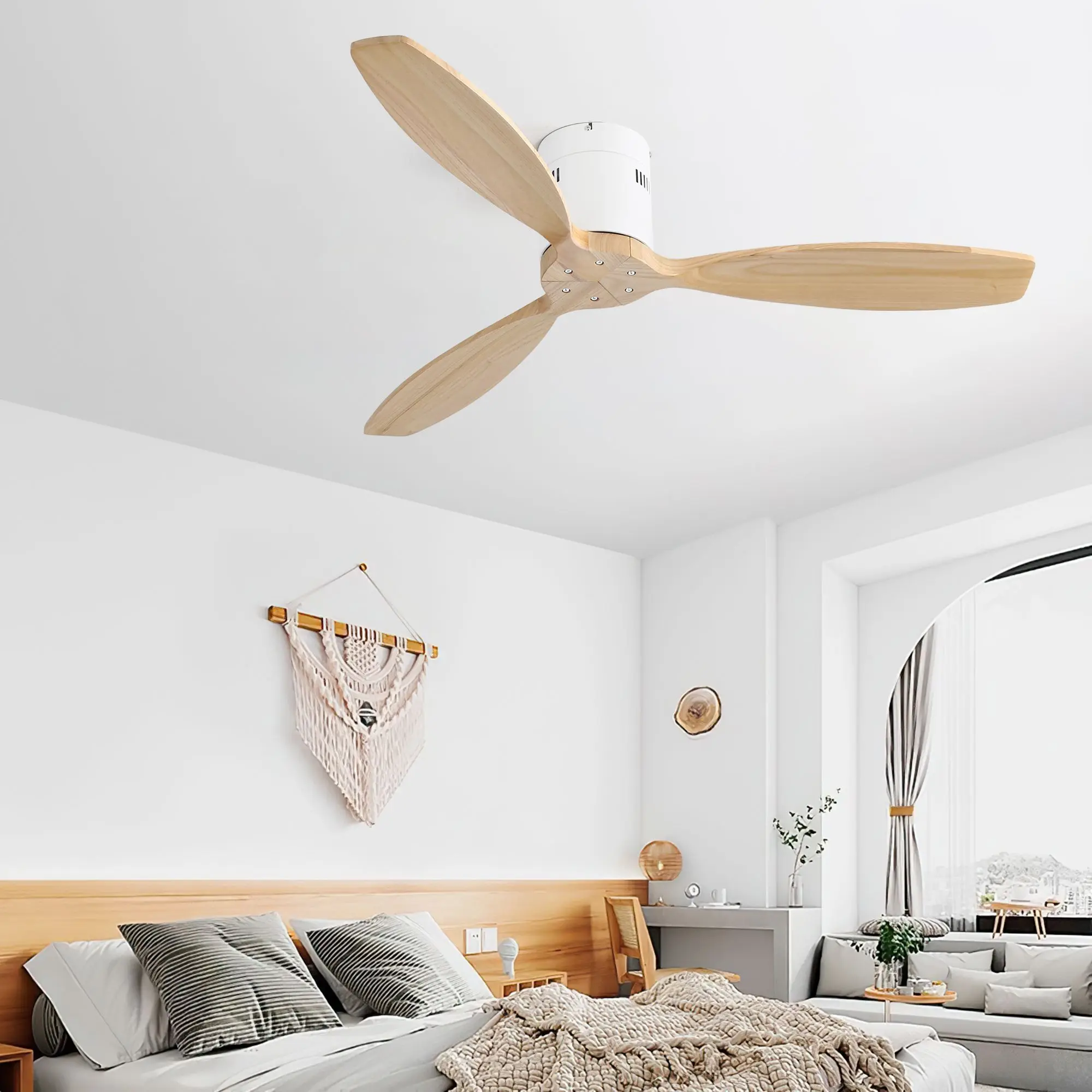 Ceiling Fan, 52-Inch, 60 W, Wood - detail 6