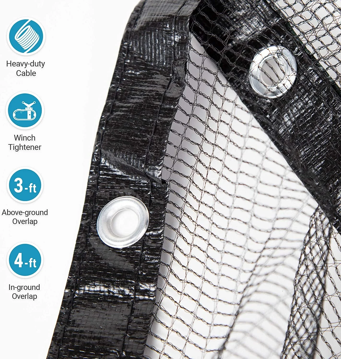 Heavy Duty Leaf Net for Swimming Pool - Debris & Leaf Protection Mesh Pool Lightweight & Durable for Inground/Above Ground Pool factory