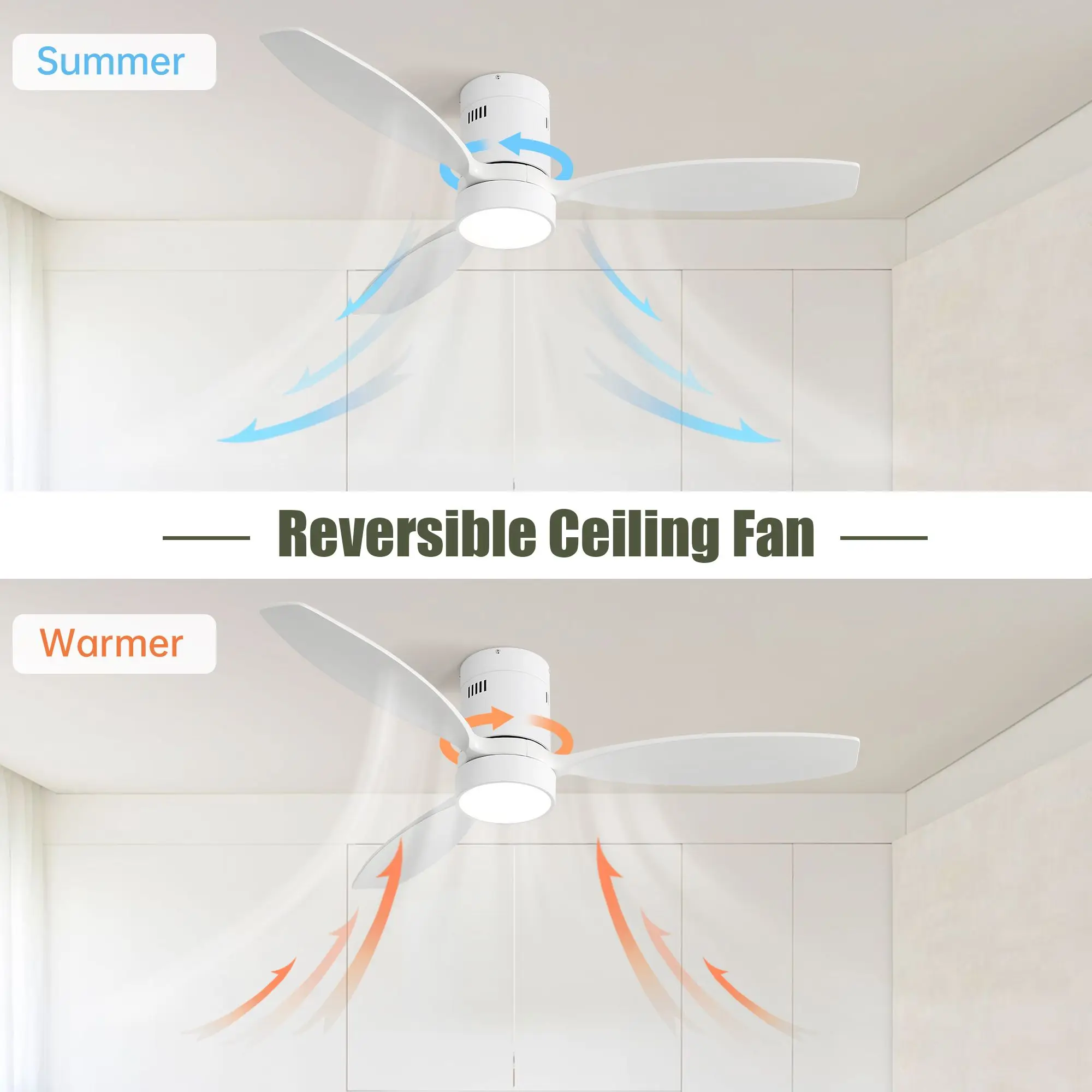 Ceiling Fan, 52-Inch, LED - detail 10