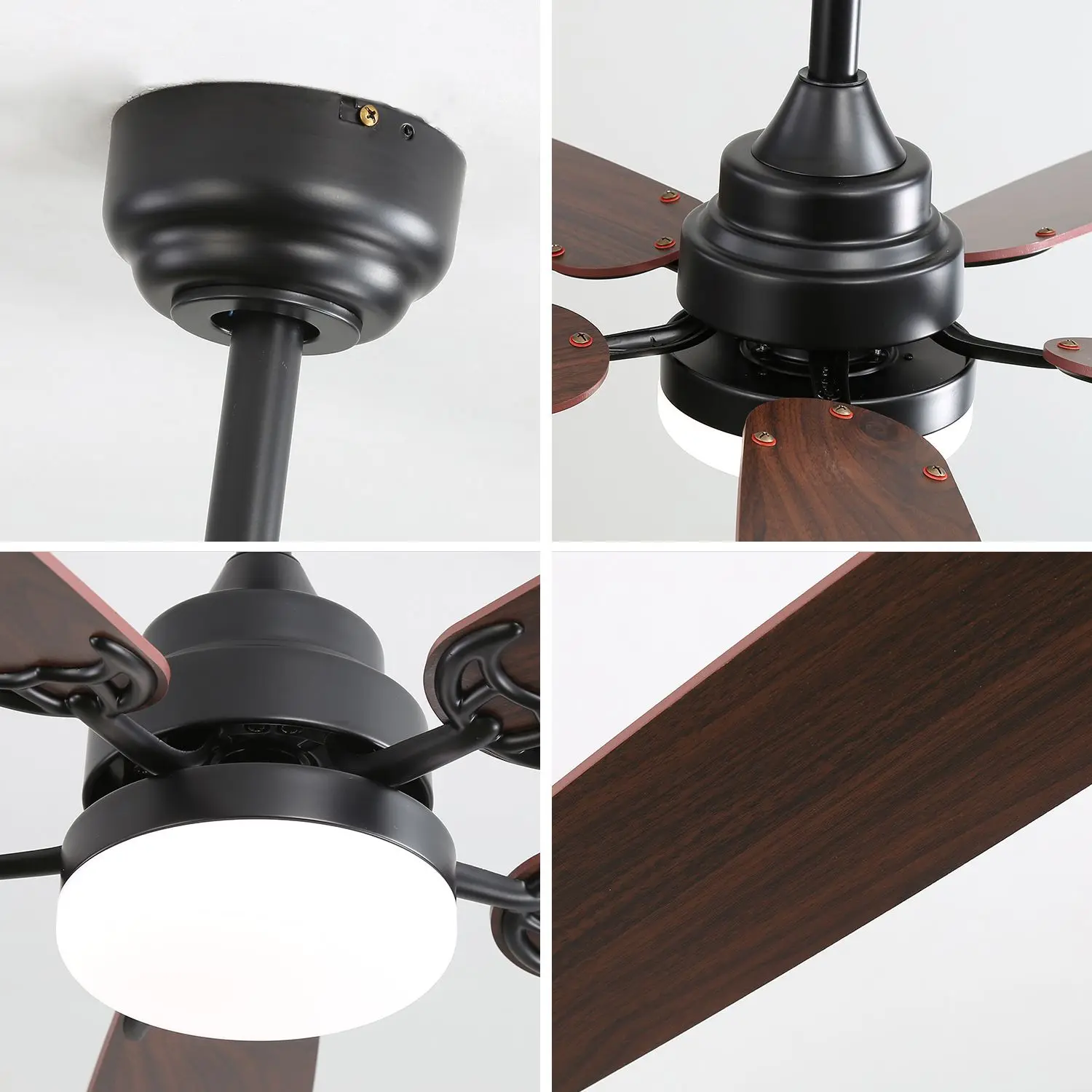Ceiling Fan, 52-Inch, LED, 6-Speed - detail 6