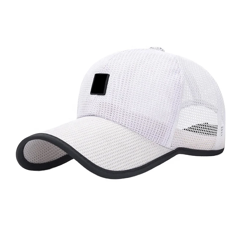 Men's Mesh Baseball Breathable Summer Dad Hat Outdoor Fishing Hat