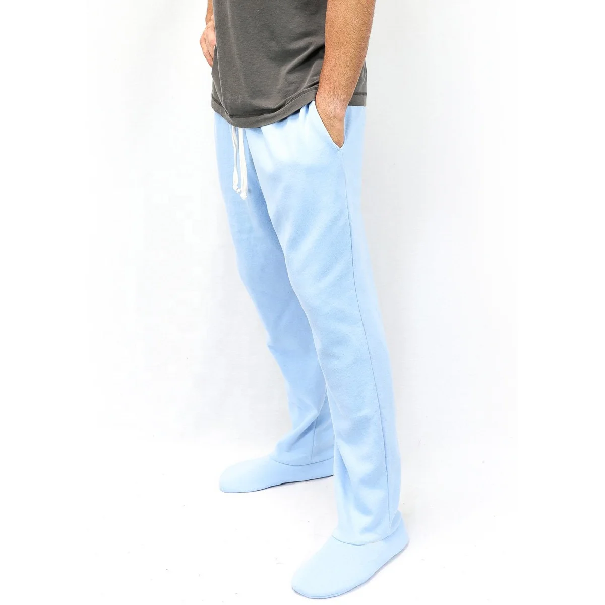 sherpa lined sweatpants for men