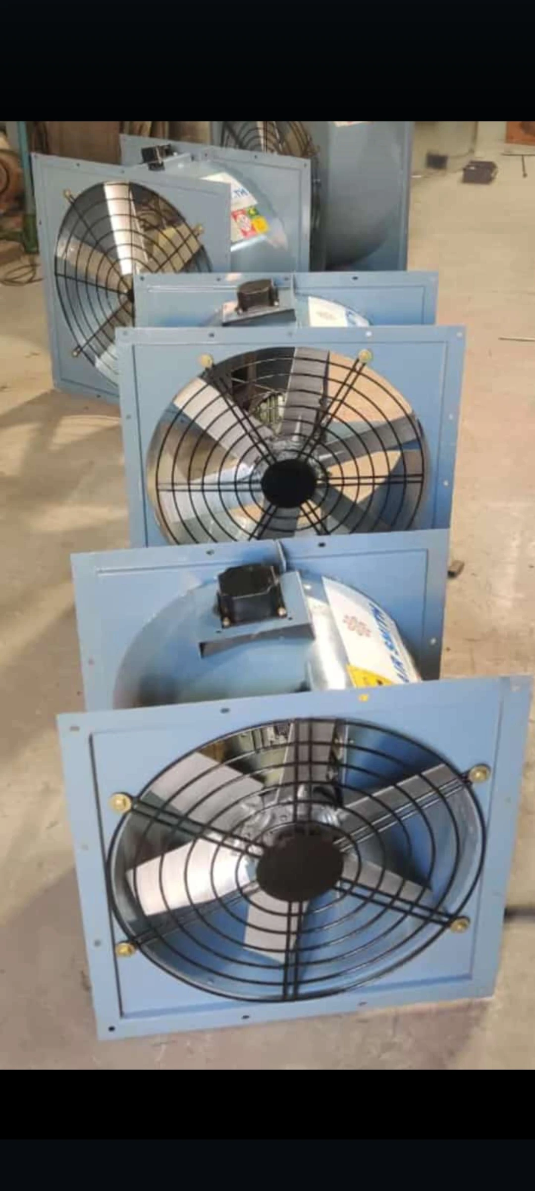 Axial Flow Duct Fan, 1200mm, Aluminium - detail 2