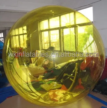 Water Zorbing Ball Clear Pvc Tpu Inflatable Aqua Water Walking Zorb