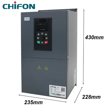 CE ISO Certificated Frequency Inverter Converter 22kw Speed Controller Motor AC Drives 380V VFD