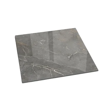 Good quality Grey Color Marble Look Porcelain Floor Tiles, non slip Full Glazed grey porcelain tiles 600X600mm and 600x1200mm