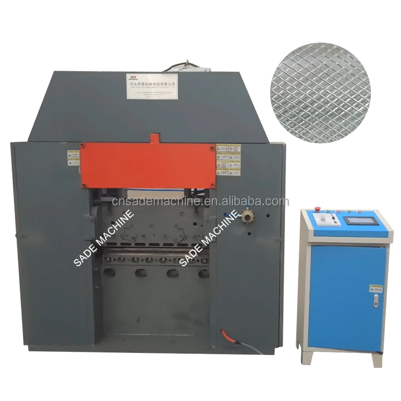 expanded metal mesh machine