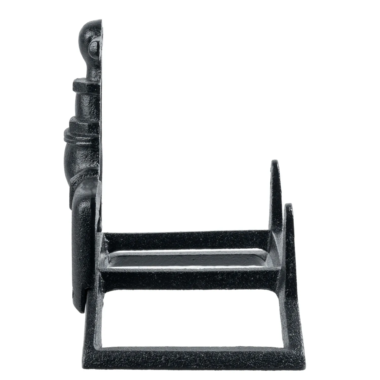 MyGift Vintage Black Cast Iron Wall Mounted Garden Hose Rack Long-Time Favorite Gardening Essential Tool Holder Sb8b9281067b542689f7b14899f25746cS