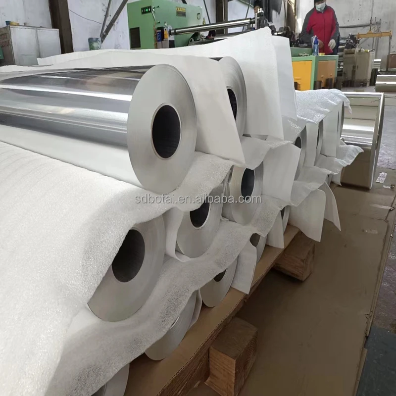 8011 O Aluminum Foil Jumbo Roll 14mic 30cm Aluminum Foil Roll Export To