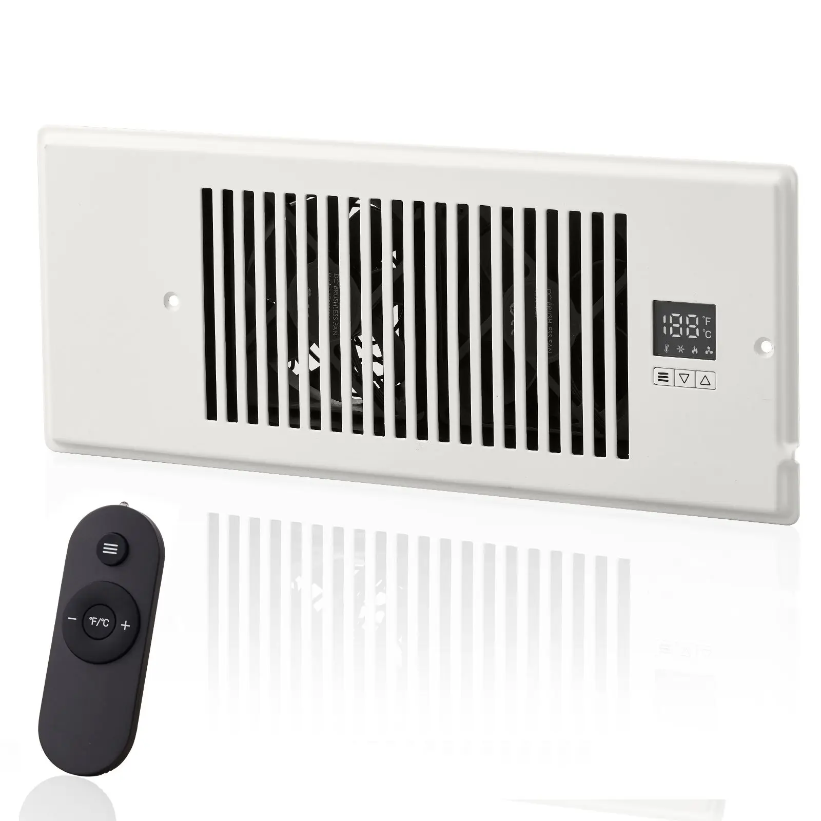Thermostat Register Booster Fan, Plastic, 4FT, 12FT - detail 2