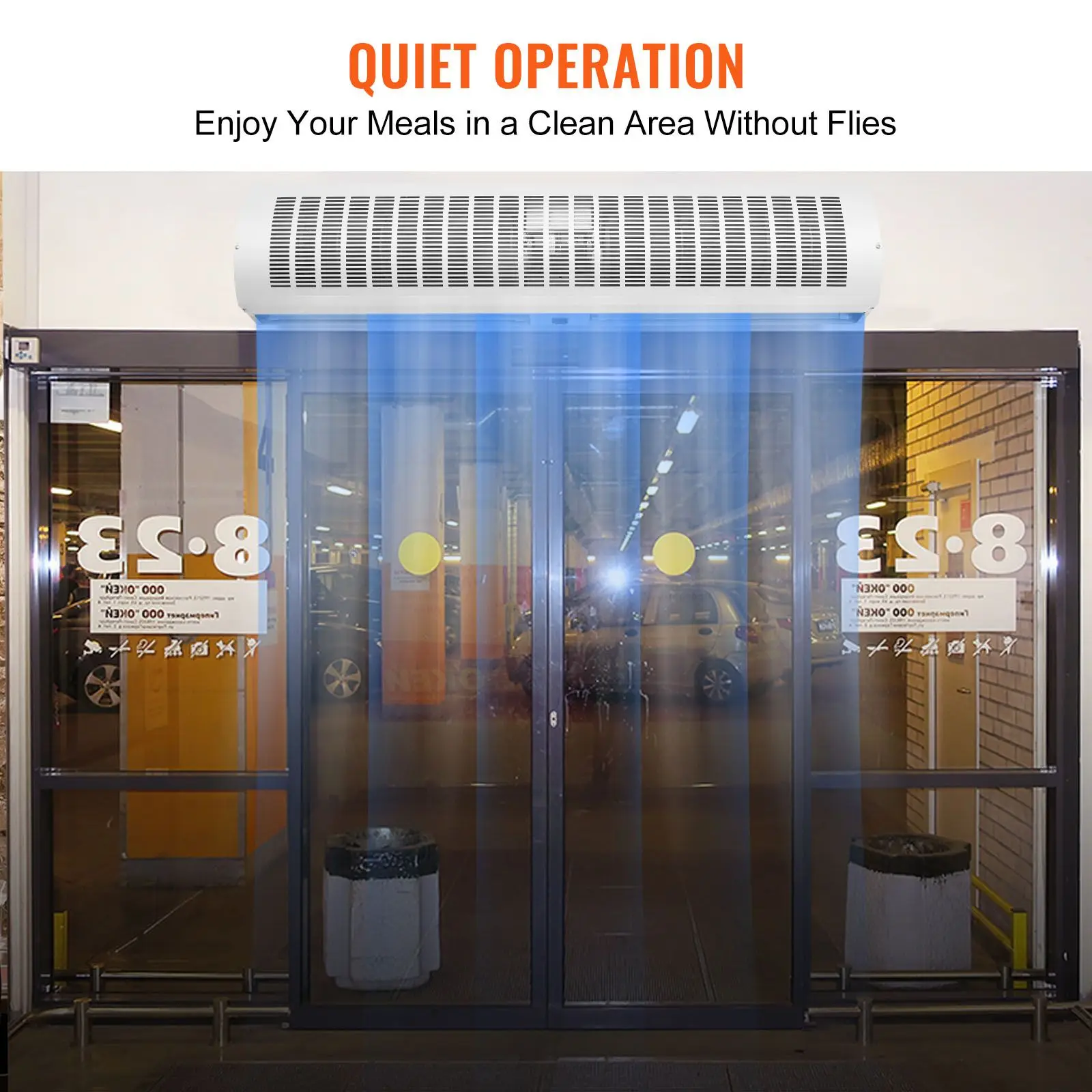 Air Curtain, 1350CFM, Wall - detail 6