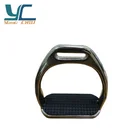 4 3/4" Malleable Iron Plating ZP Stirrups Horse Riding