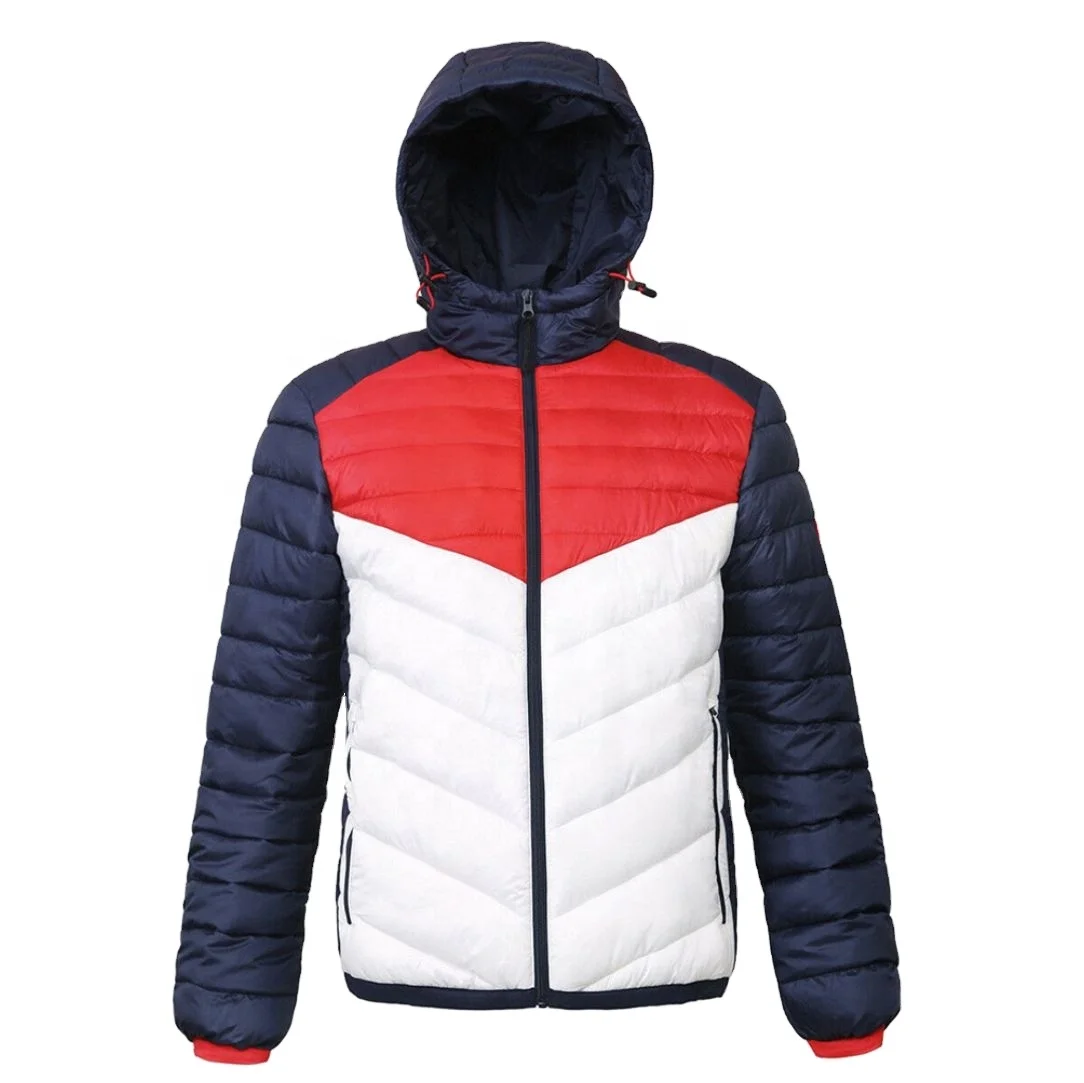 Blue Bubble Puffer Coat Jacket Winter 