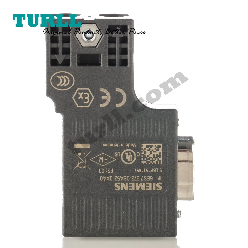 Siemens Simatic Dp Rs 485 Bus Connector 6es7972 0ba52 0xa0 6es7972