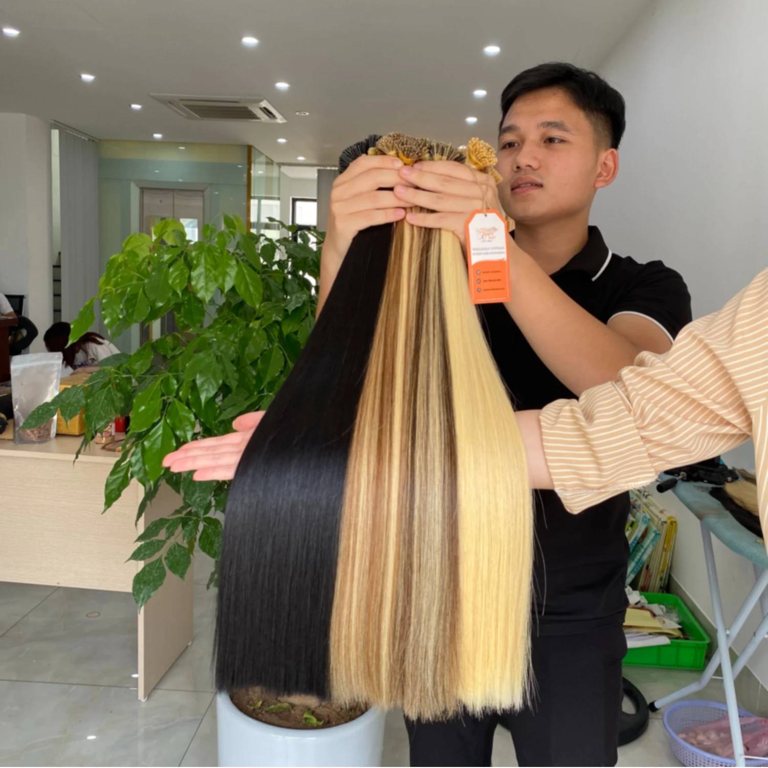 Top Quality Keratin I Tip Hair Extension Super Double Drawn Remy Cuticle  Intact Prebonded Hair Extensions - Buy I Tip Hair Extensions,Vietnamese  Human Hair,Grand Silky Hair Extensions Super Double Drawn Product on