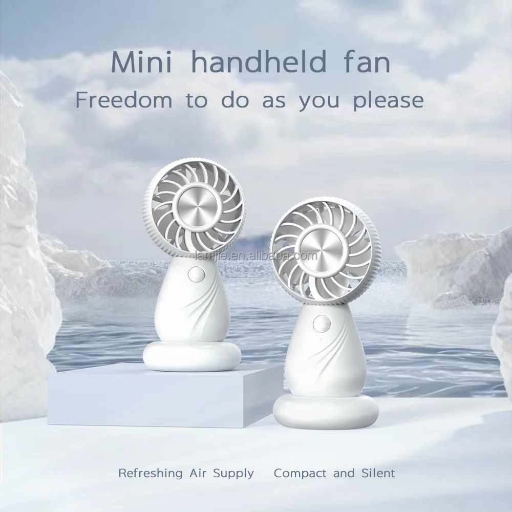 Magnetic Wearable Neck Fan, 3-Speed, 5 V, USB - detail 2