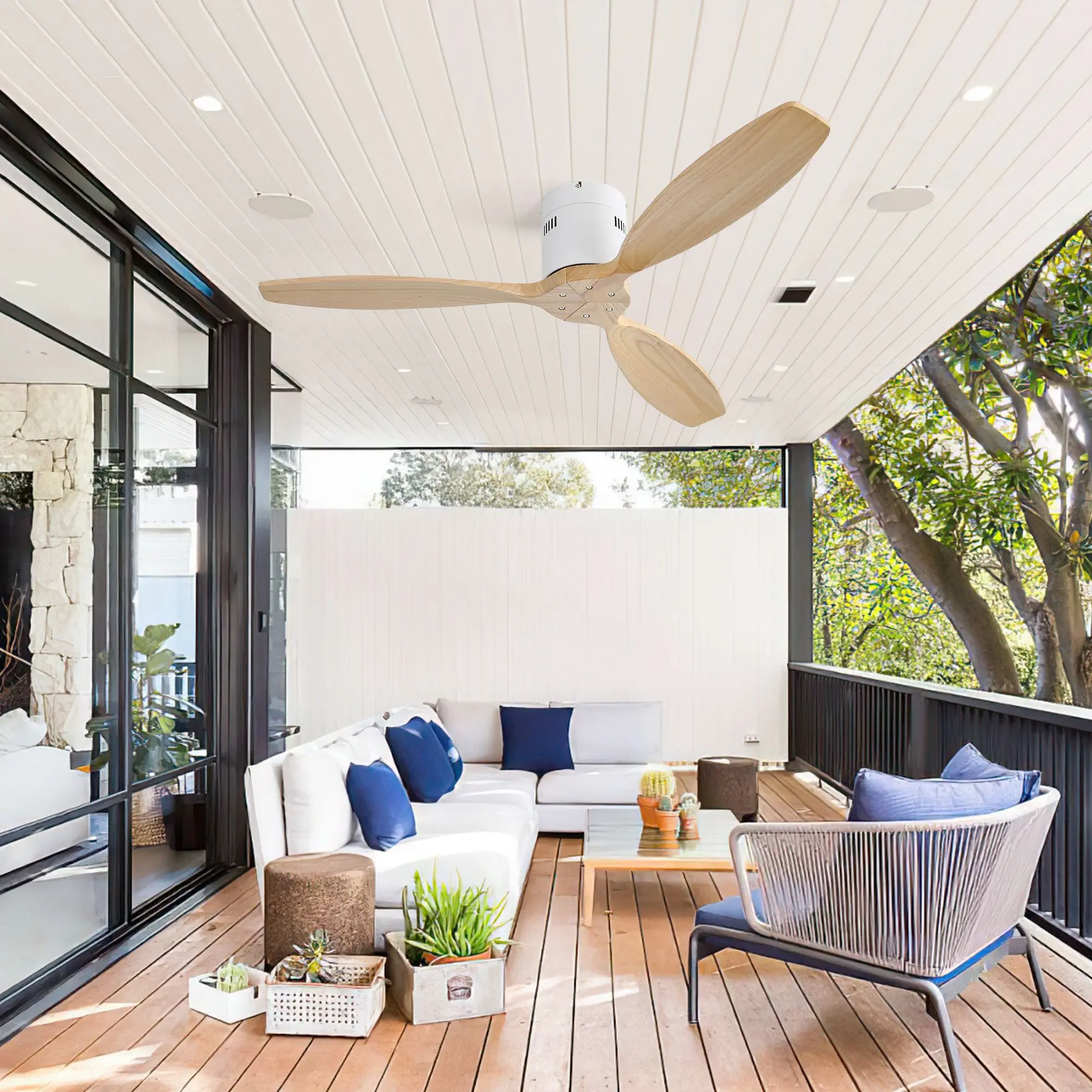 Ceiling Fan, 52-Inch, 60 W, Wood - detail 12