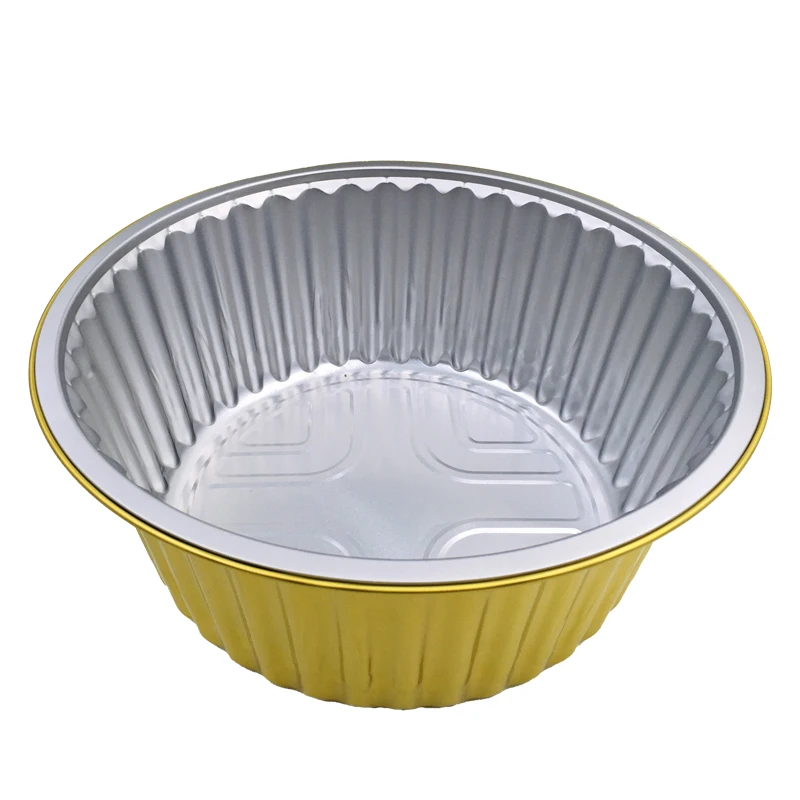 Food Grade Disposable Tin Foil Baking Pan/trays With Lids Barbecue Box Takeaway Aluminum Foil Container