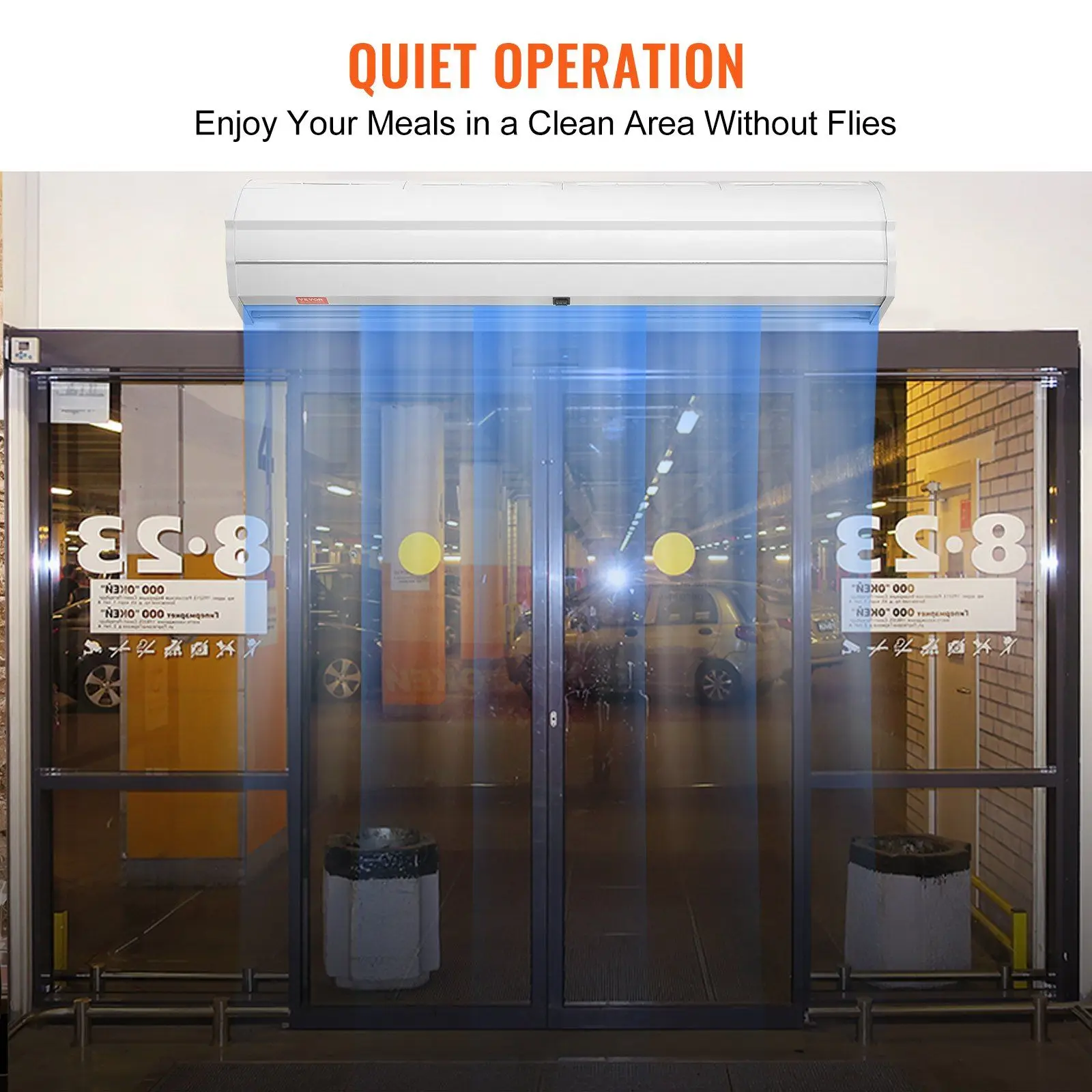 Air Curtain, 48", 1200CFM, Wall - detail 6