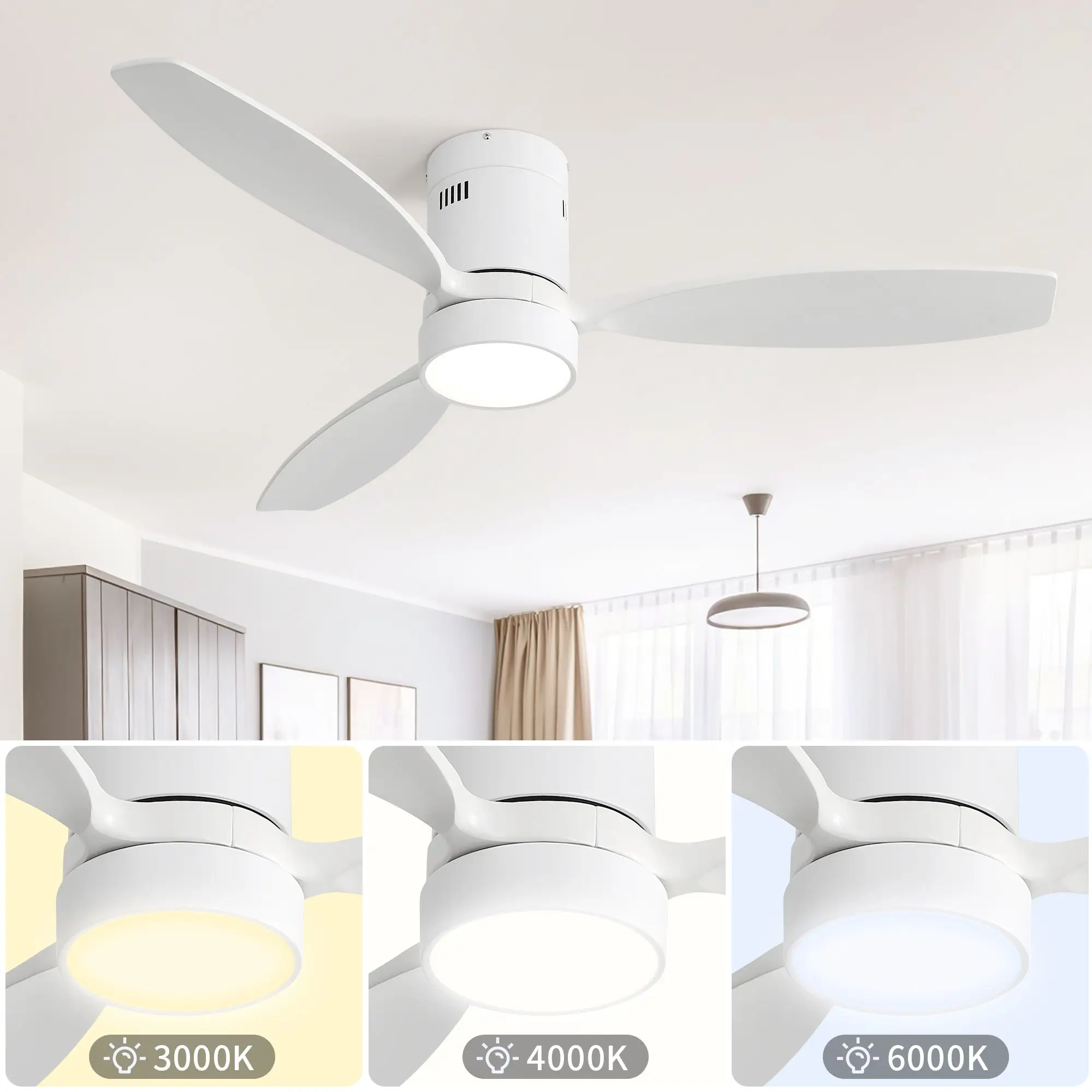 Ceiling Fan, 52-Inch, LED - detail 8