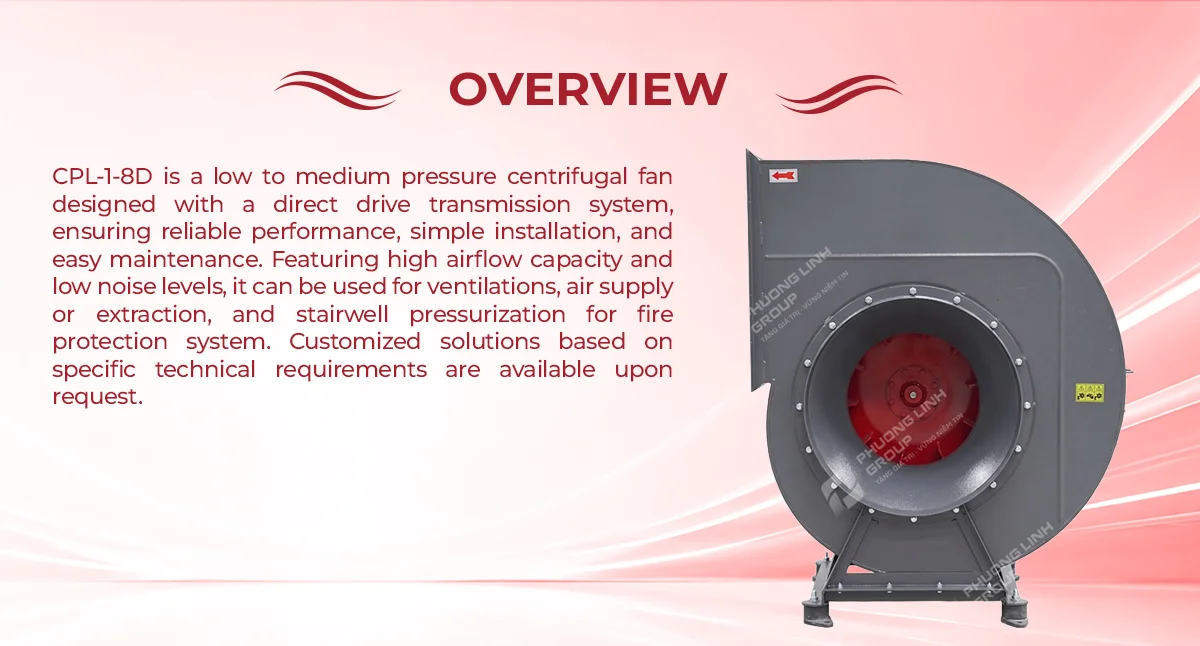 Centrifugal Fan, CPL-1-8D, SS400, Steel - detail 2
