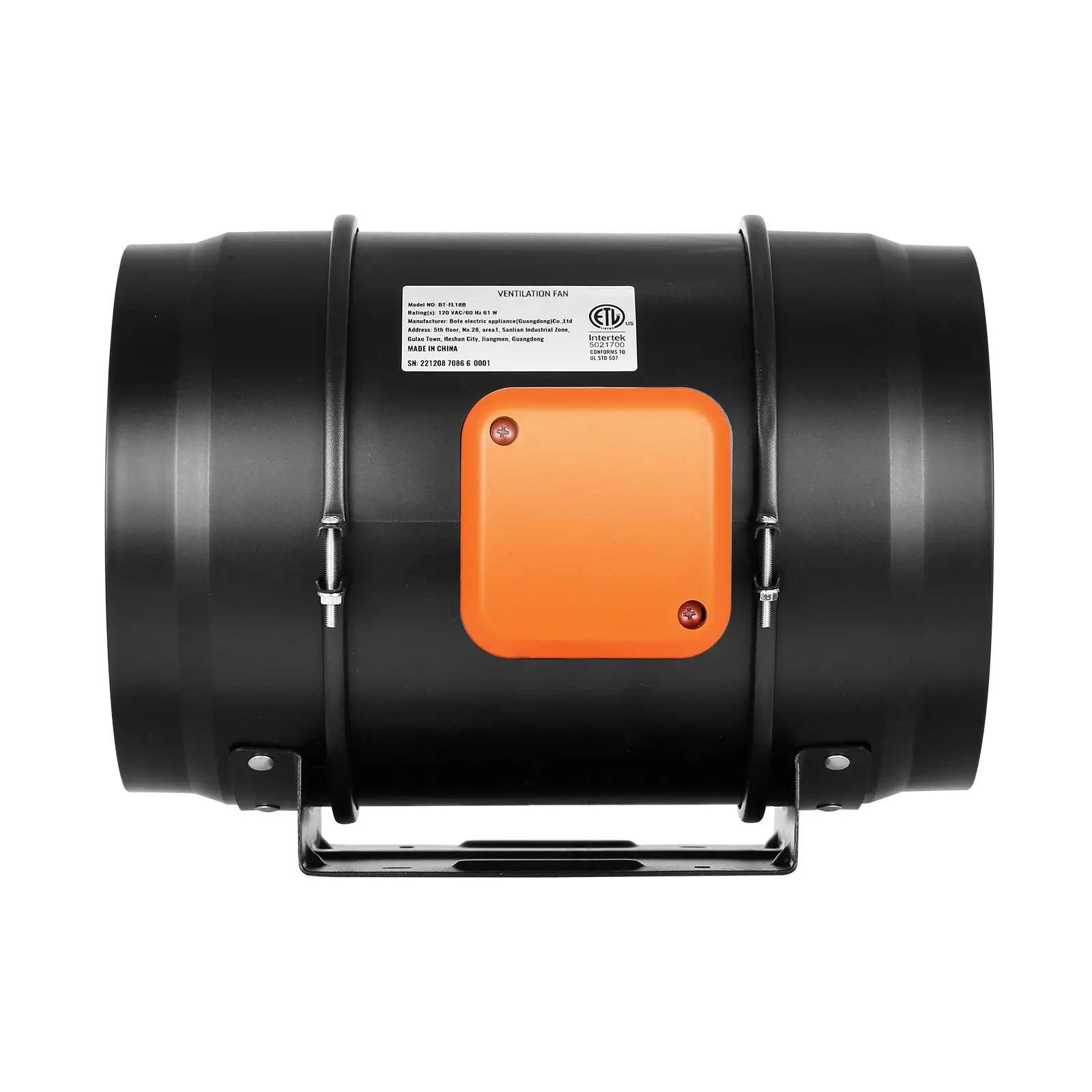 Inline Duct Fan, 8-Inch, 807, CFM, Axial - detail 6