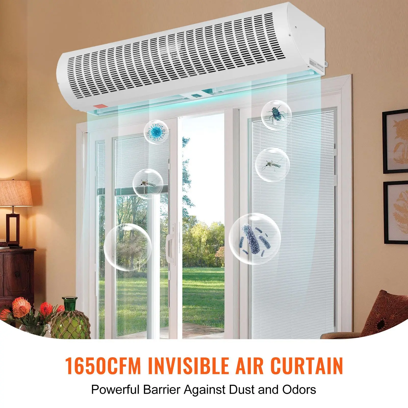 Air Curtain, 48", 1650CFM, Wall - detail 4