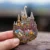 trendy beautiful luxury suit custom design cartoon metal enamel princess castle lapel pin