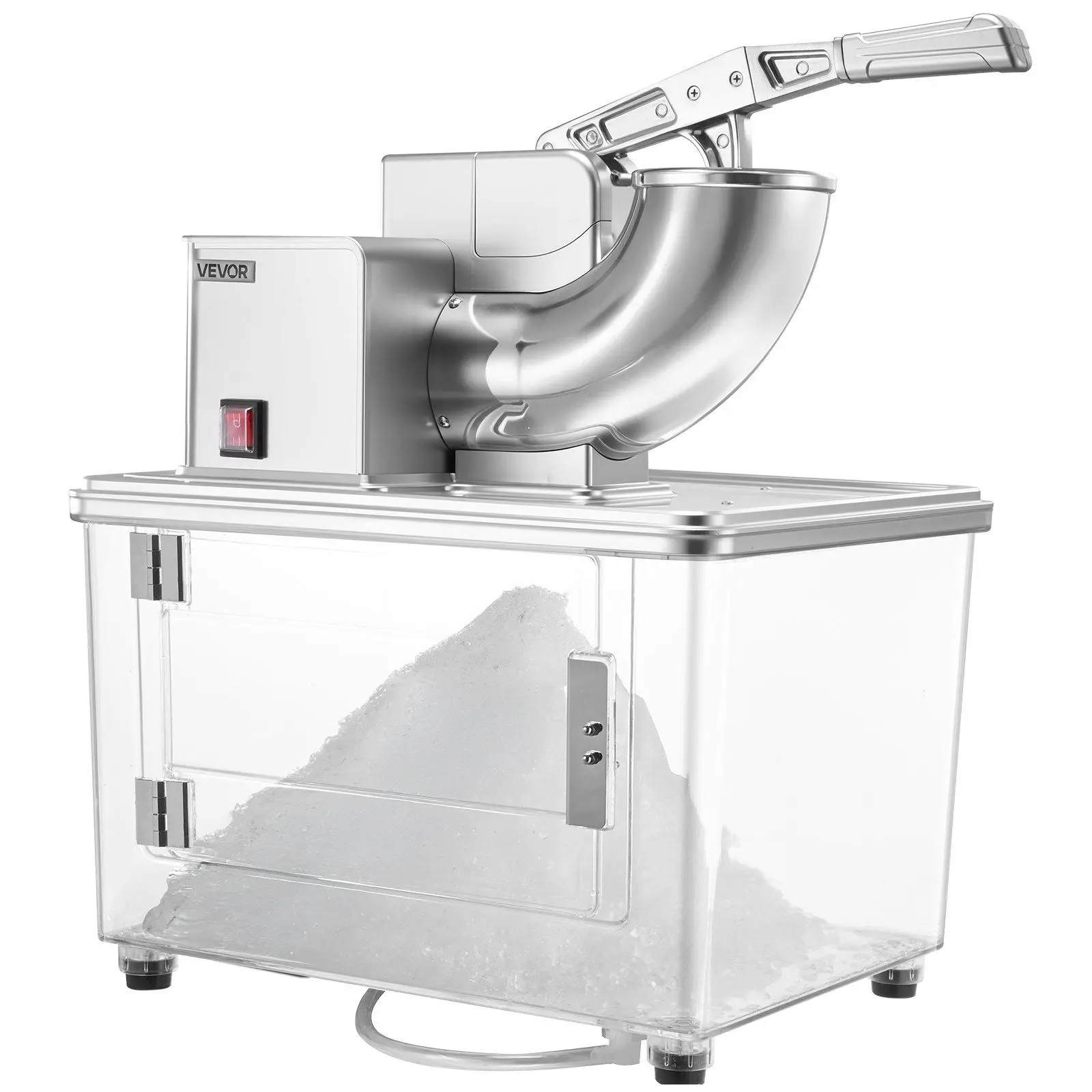 Ice Machine, 661LBS/H, 350W, Stainless, Steel - detail 2