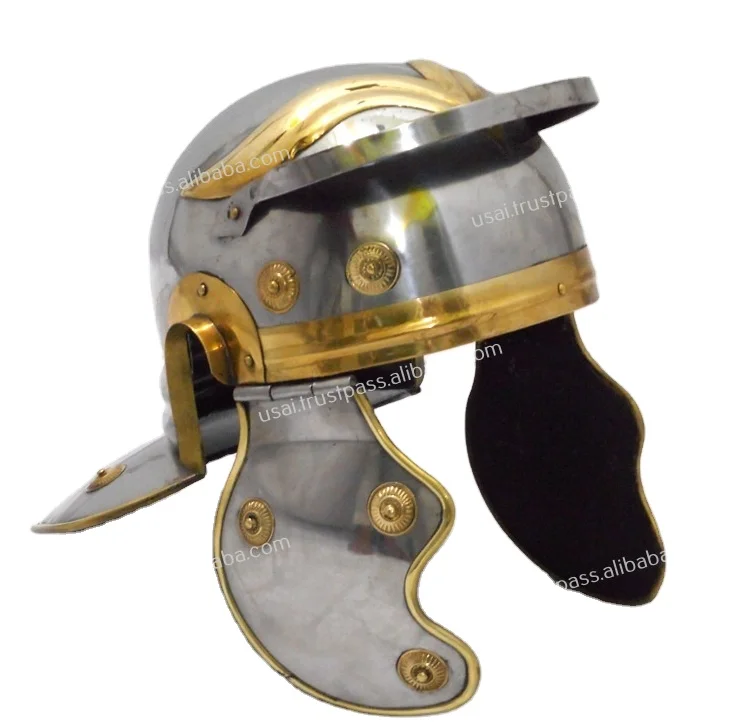 Gladiator Arena Armor Helmet Medieval Knight Roman Collectible 