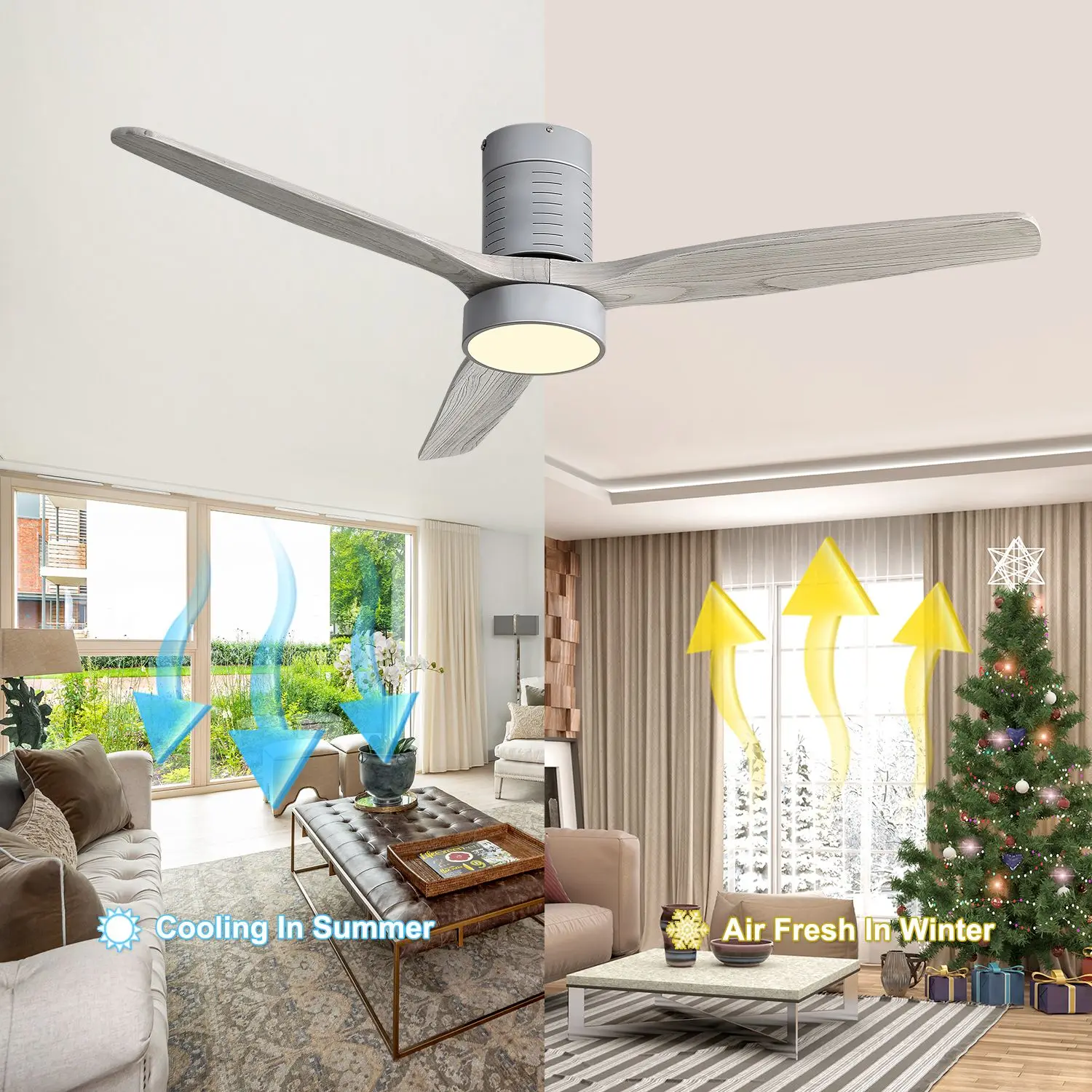 Ceiling Fan, LED, 52-Inch - detail 4