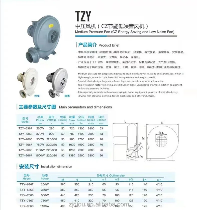 Electric Air Blower, Centrifugal, Co2 - detail 12