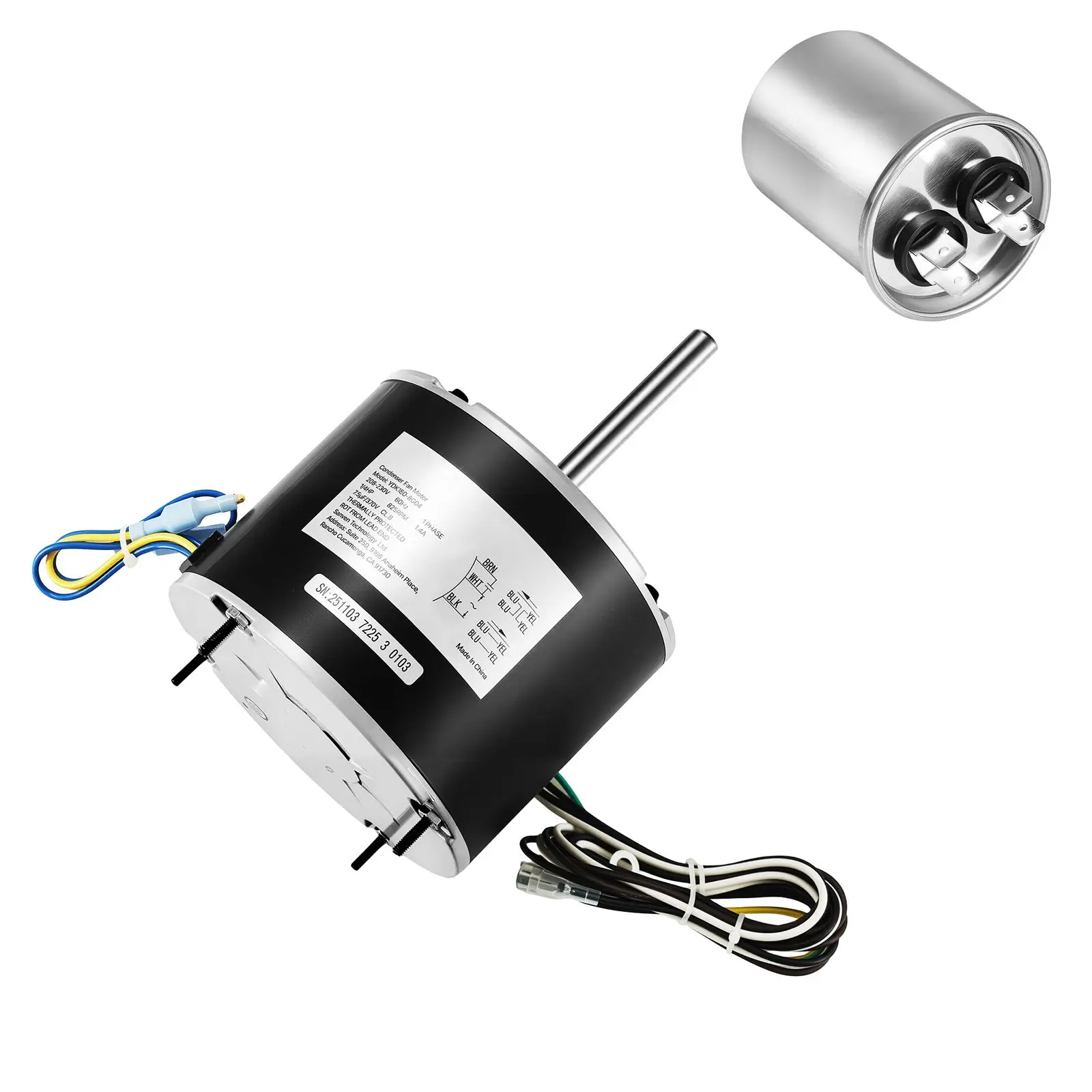 Hvac Condenser, 1/4HP, 825RPM, 208/230V, 5KCP39LFBE31S - detail 2