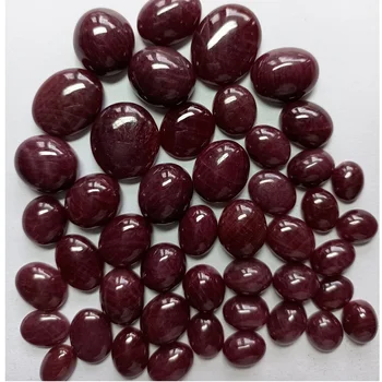 Best Price Ruby Cabochons African Gemstone Available At Custom Size