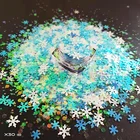 Glitter Art. 2022 Wholesale Polyester Chunky Snowflakes Shaped Cosmetic Glitter For Nails Art.
